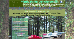 Desktop Screenshot of magicpines.com